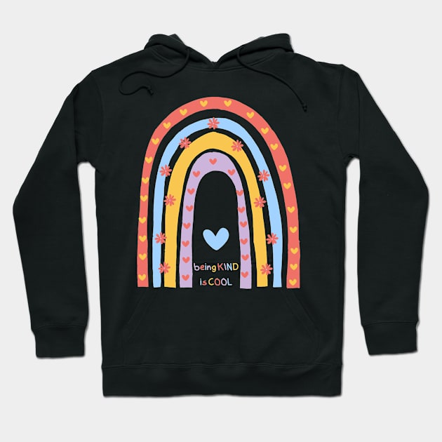 Being kind is cool Hoodie by HAVE SOME FUN